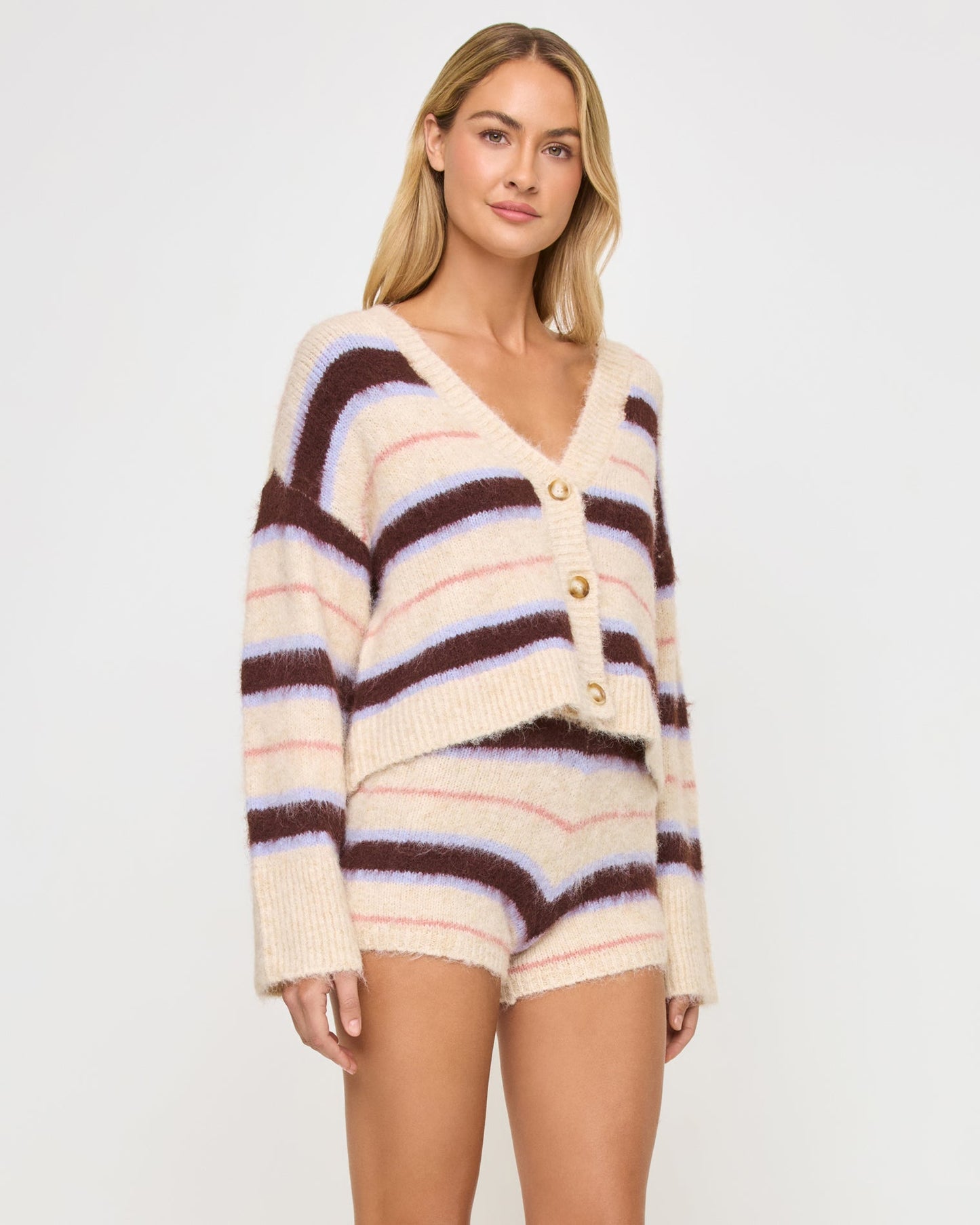 LSPACE Montauk Sweater - Prep School Stripe - Clothing