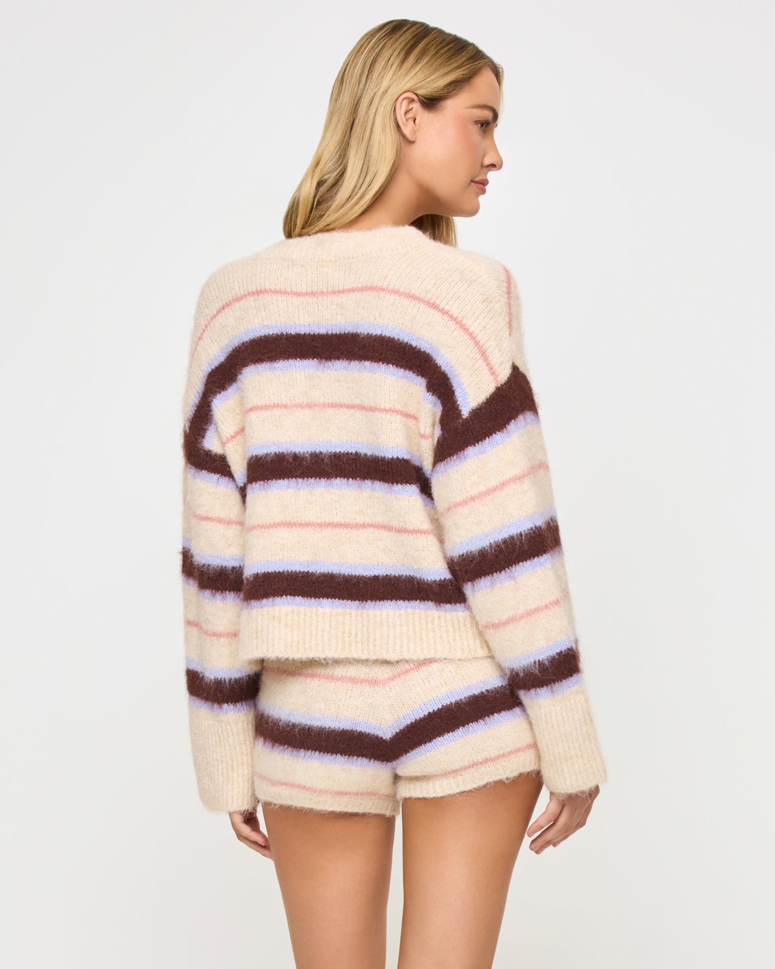 LSPACE Montauk Sweater - Prep School Stripe - Clothing