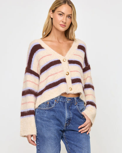 LSPACE Montauk Short - Prep School Stripe - Clothing