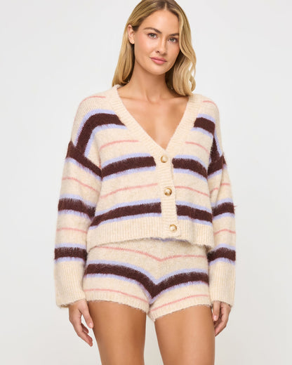 LSPACE Montauk Short - Prep School Stripe - Clothing