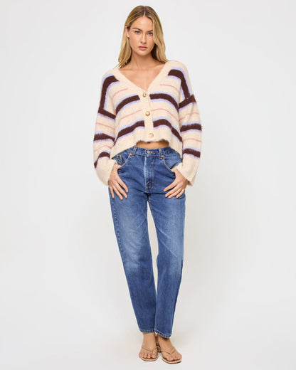 LSPACE Montauk Short - Prep School Stripe - Clothing
