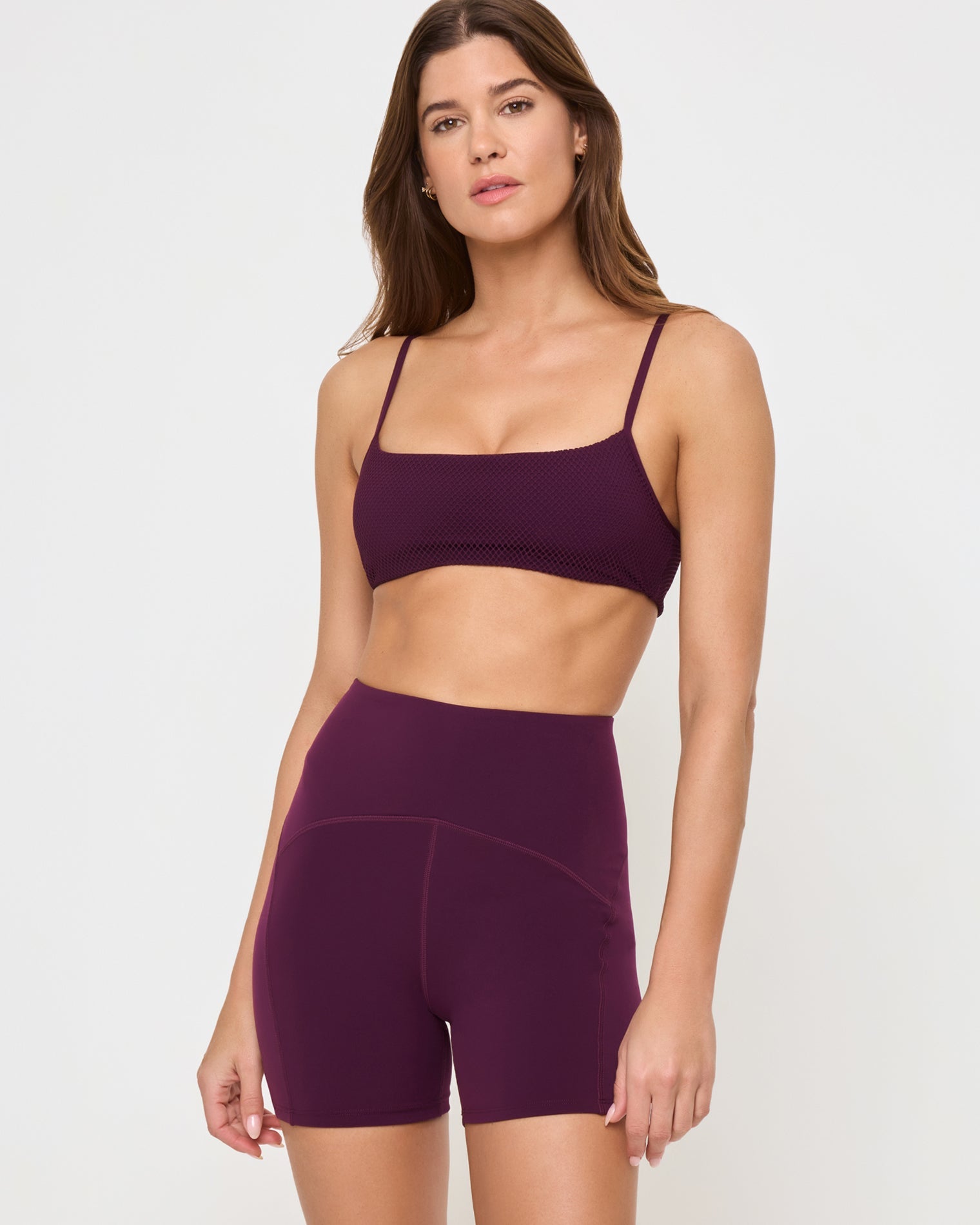 LSPACE LSPACE En Pointe Short - Plum - Clothing|Active