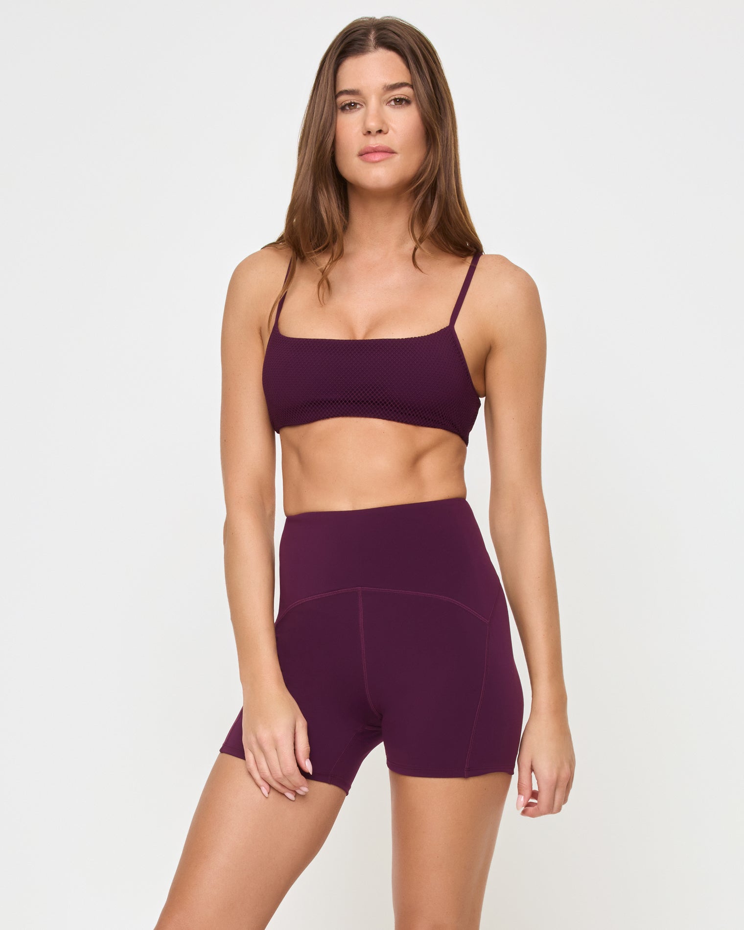 LSPACE LSPACE En Pointe Short - Plum - Clothing|Active