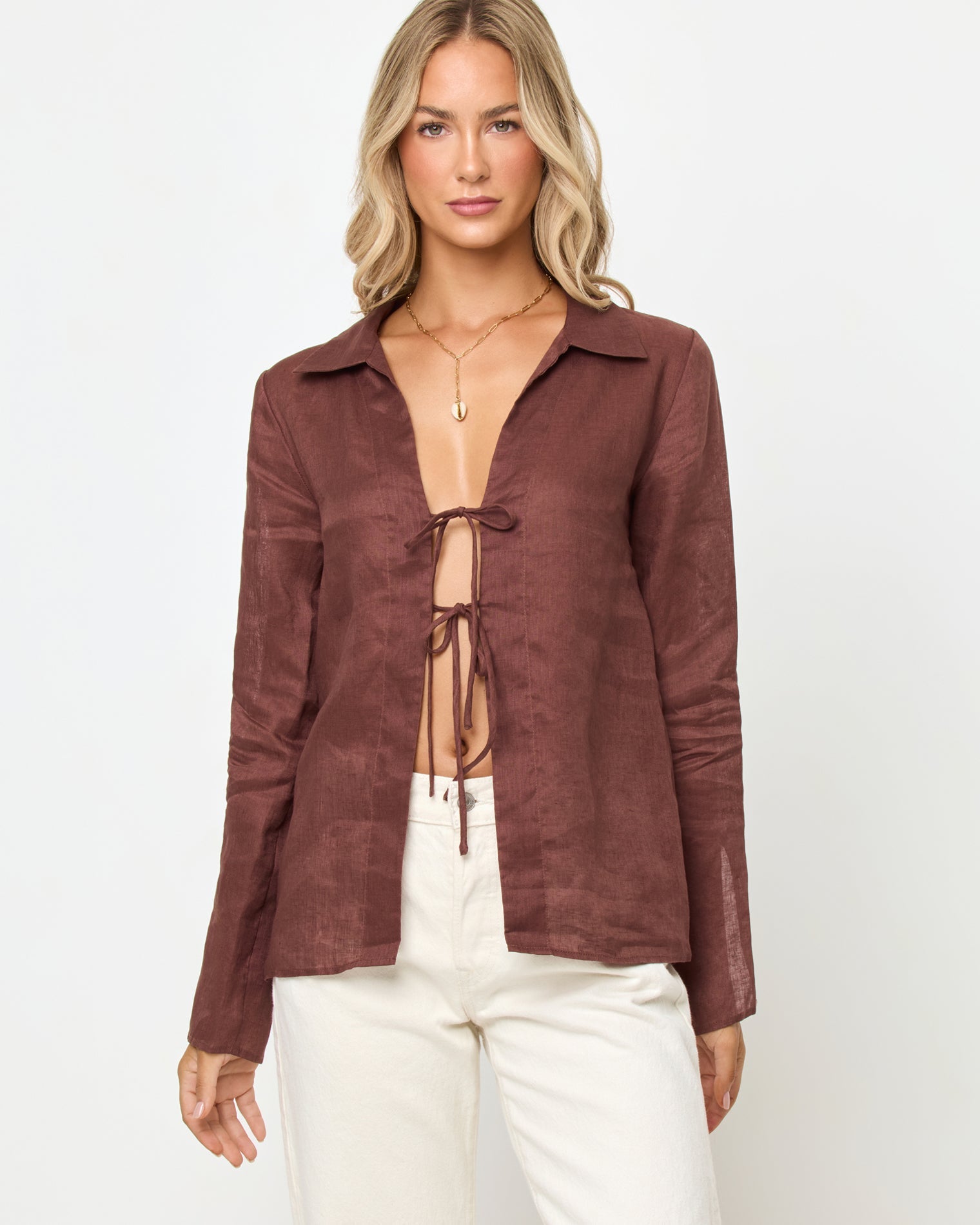 LSPACE LSPACE Venice Shirt - Cafe - Clothing|Swim