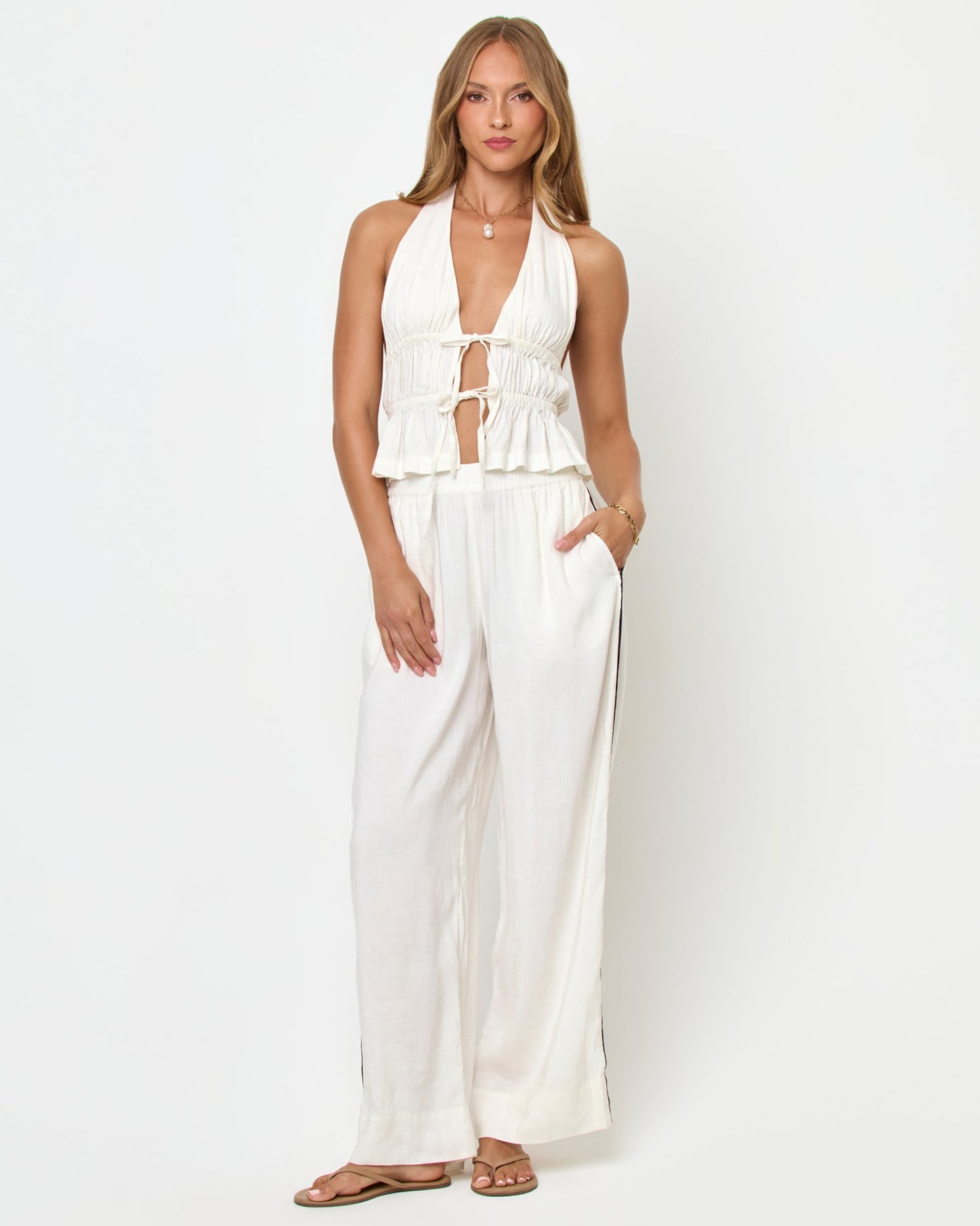 LSPACE LSPACE Sur Pant - Cream - Clothing|Swim