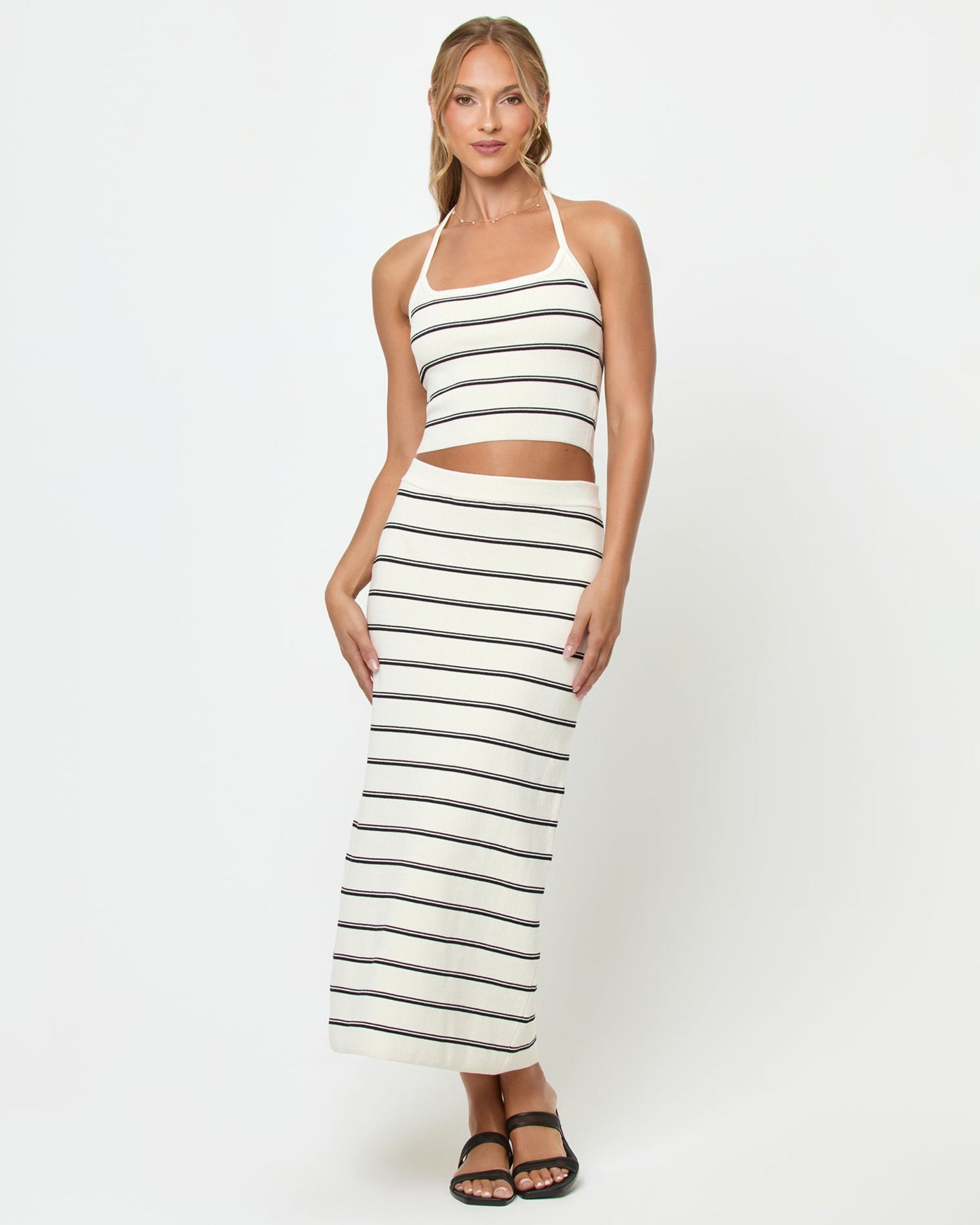 LSPACE LSPACE Ravello Skirt - Mykonos Stripe - Clothing|Swim