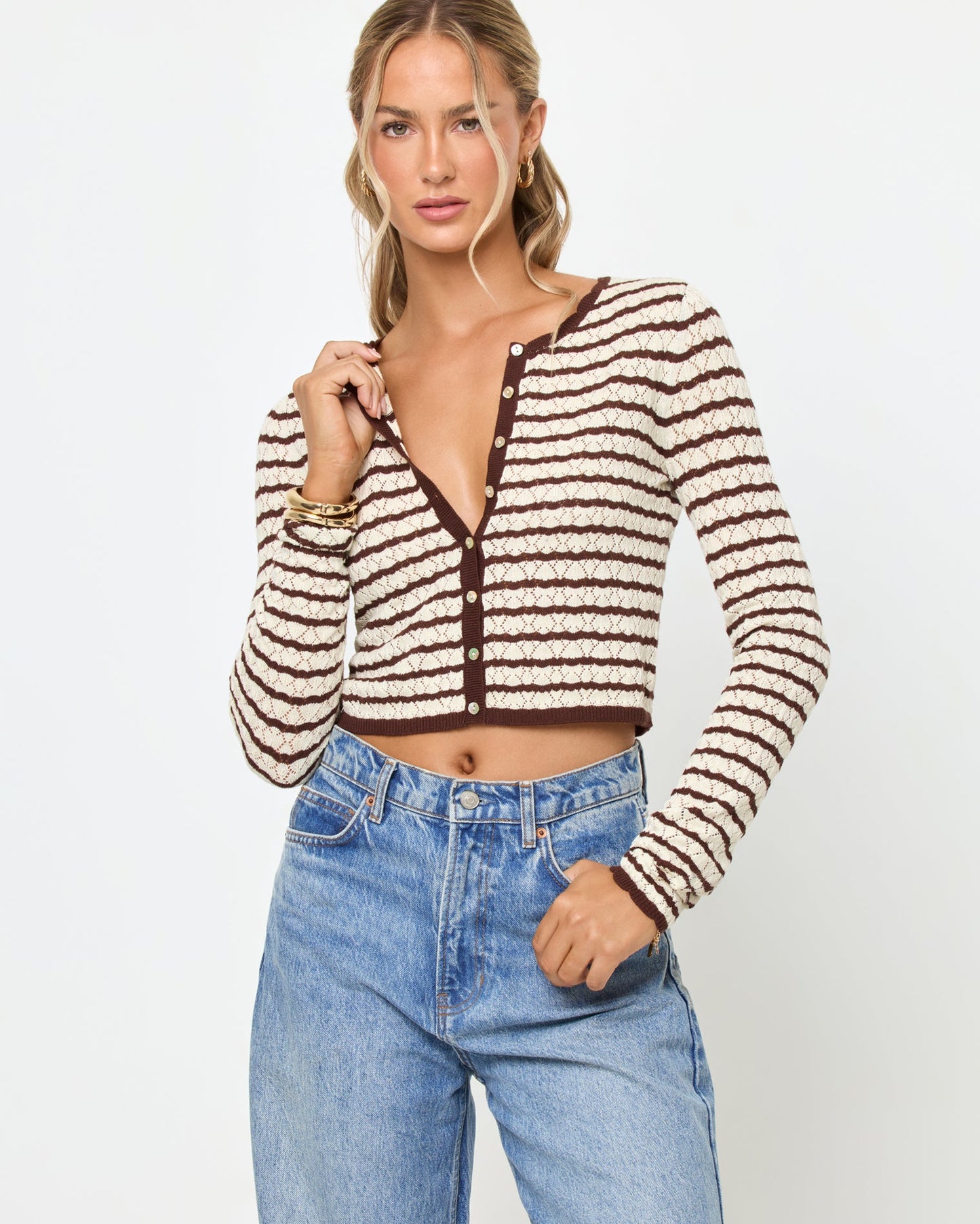 LSPACE LSPACE Rosalie Cardigan - Cafe-Cream - Clothing