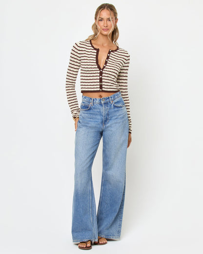 LSPACE LSPACE Rosalie Cardigan - Cafe-Cream - Clothing