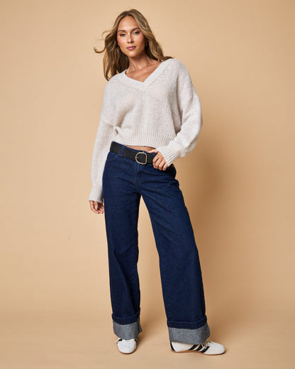 LSPACE LSPACE Icon Pullover - Oat - Clothing
