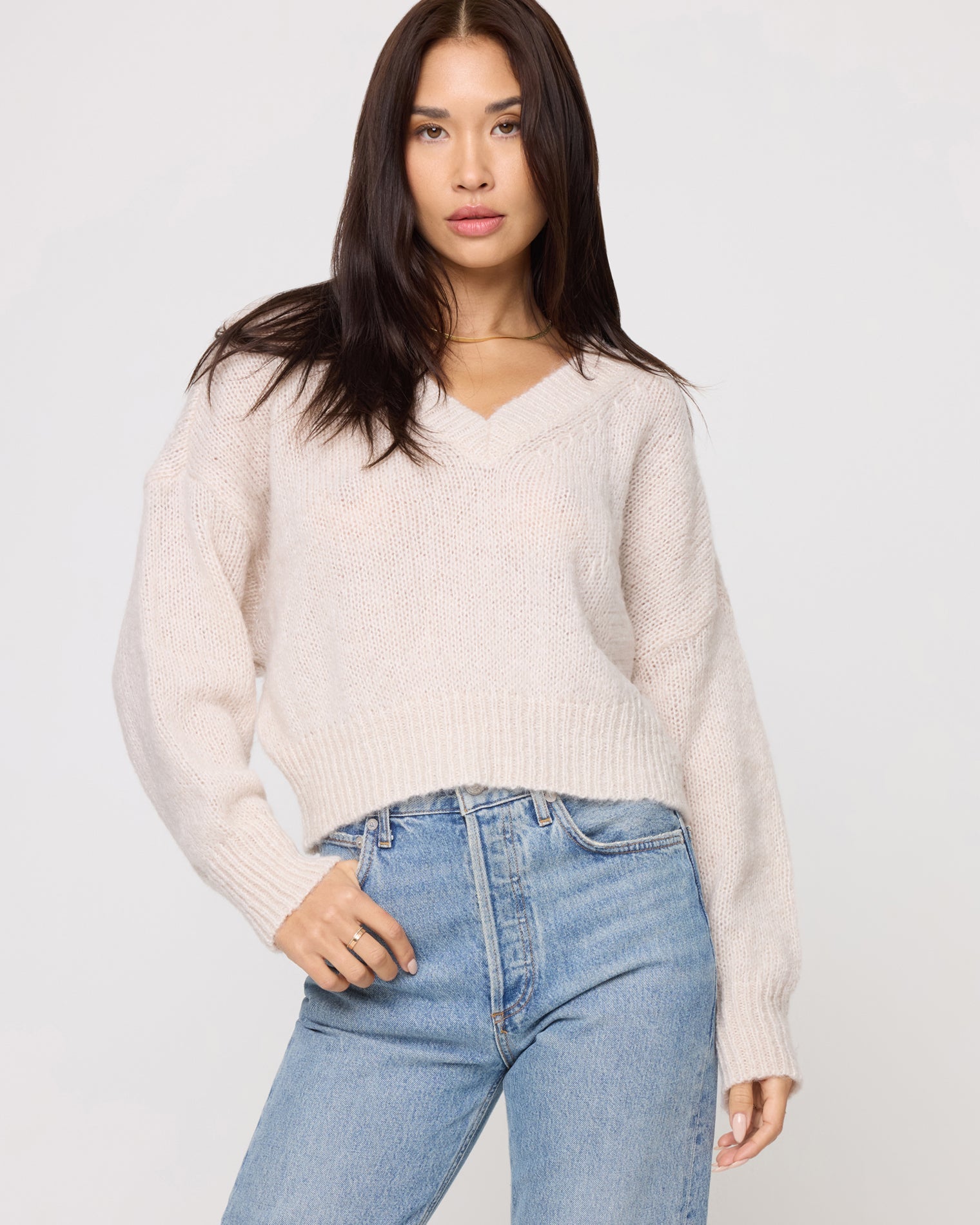 LSPACE LSPACE Icon Pullover - Oat - Clothing