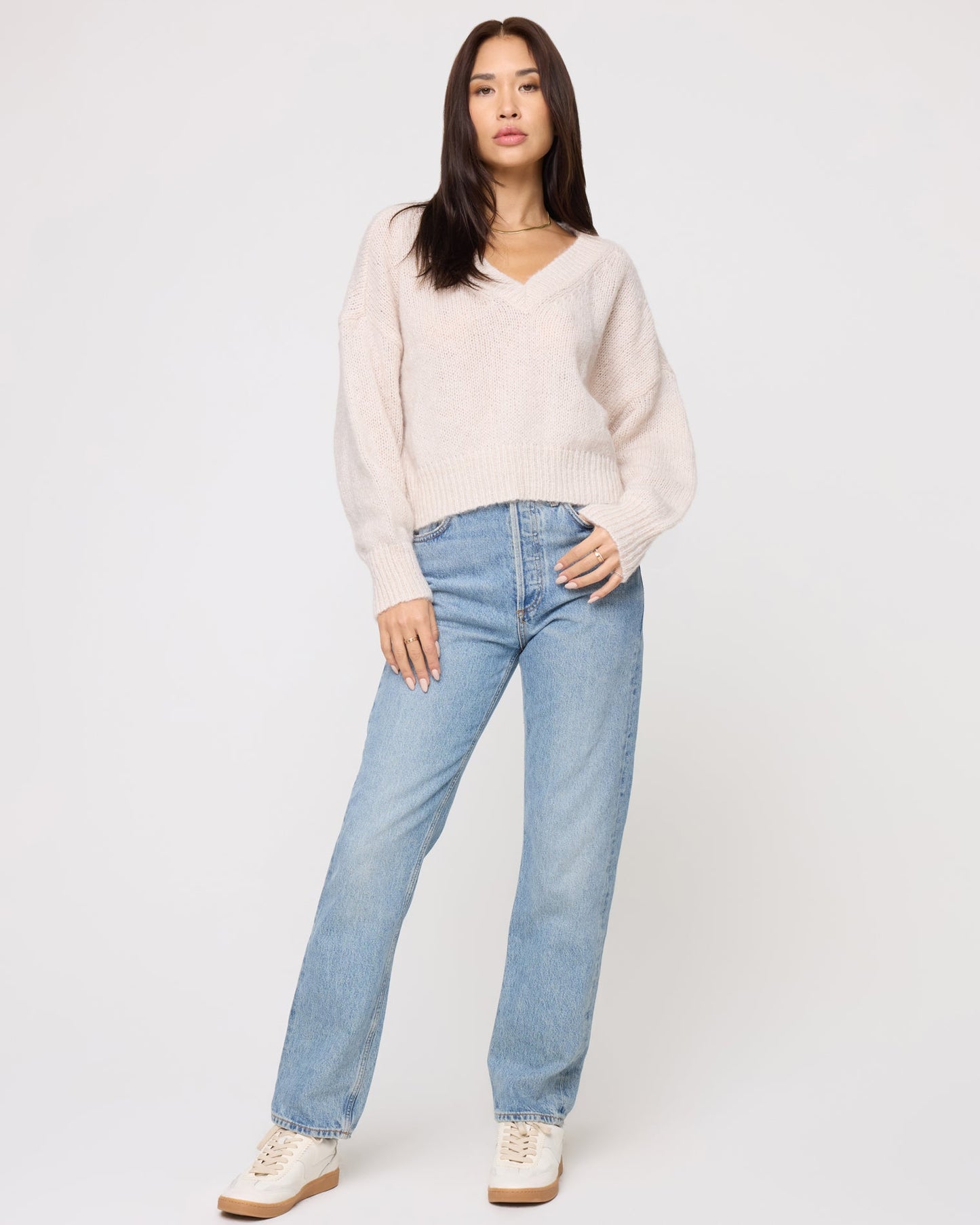 LSPACE LSPACE Icon Pullover - Oat - Clothing
