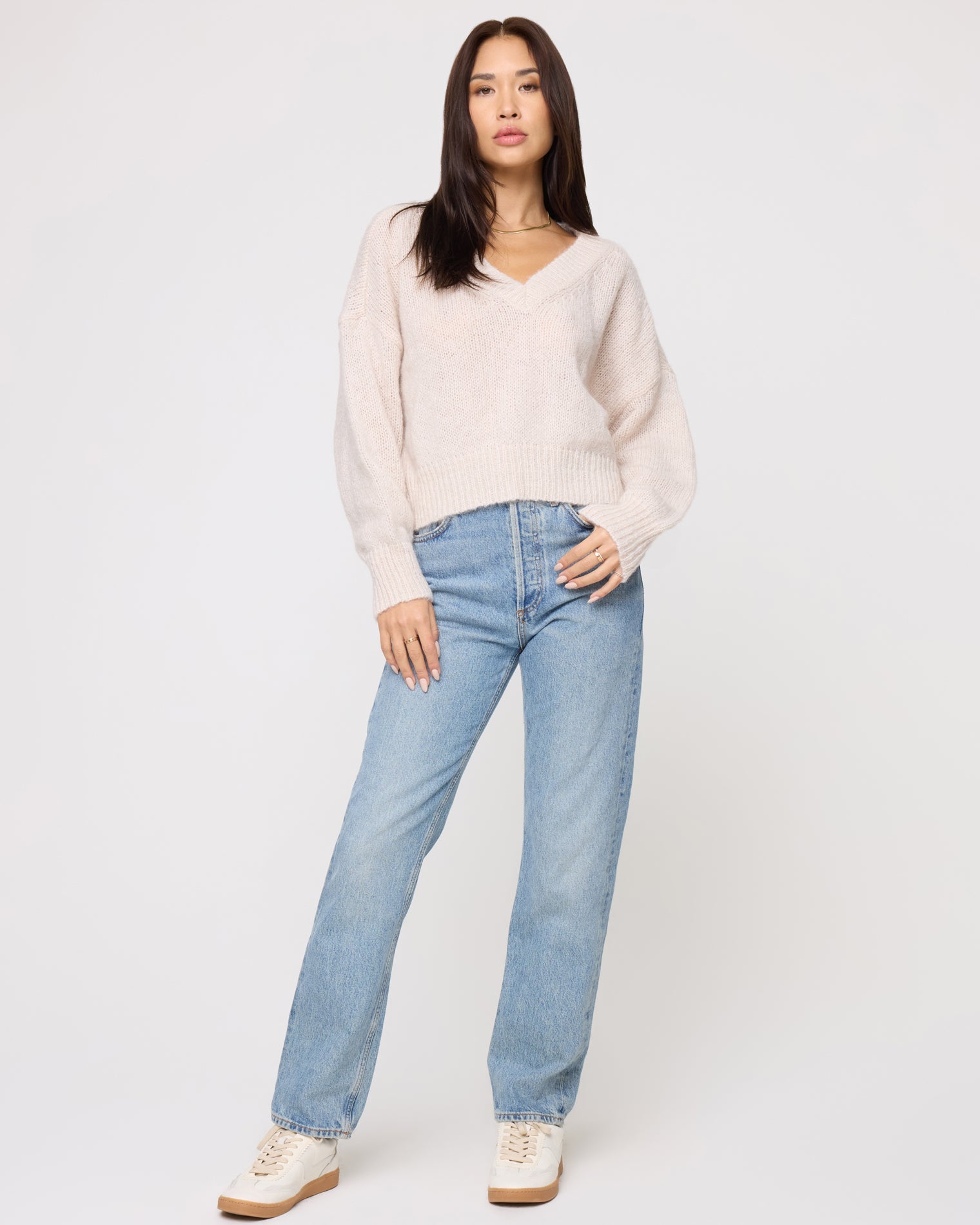 LSPACE LSPACE Icon Pullover - Oat - Clothing