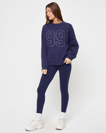 LSPACE LSPACE Legend Sweatshirt - Midnight Blue - Clothing|Active|Swim