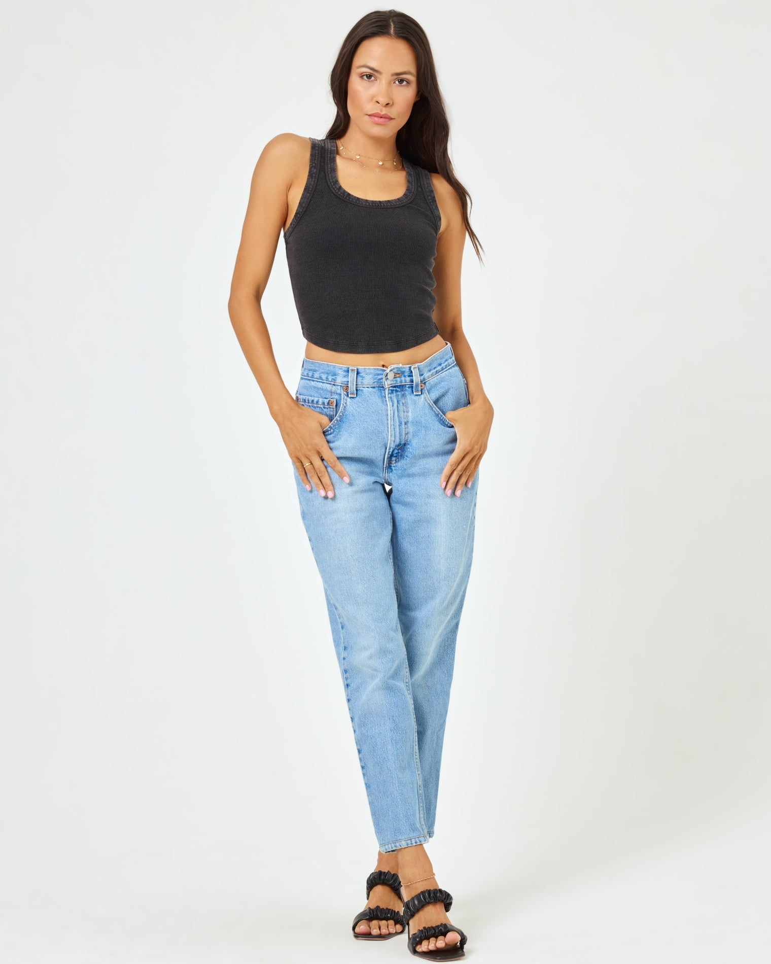 LSPACE LSPACE Ash Tank - Black - Clothing