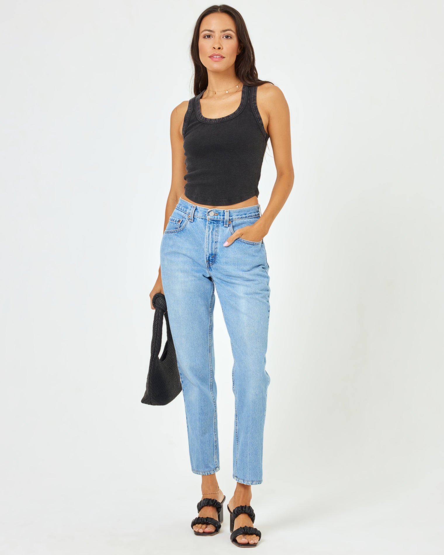LSPACE LSPACE Ash Tank - Black - Clothing