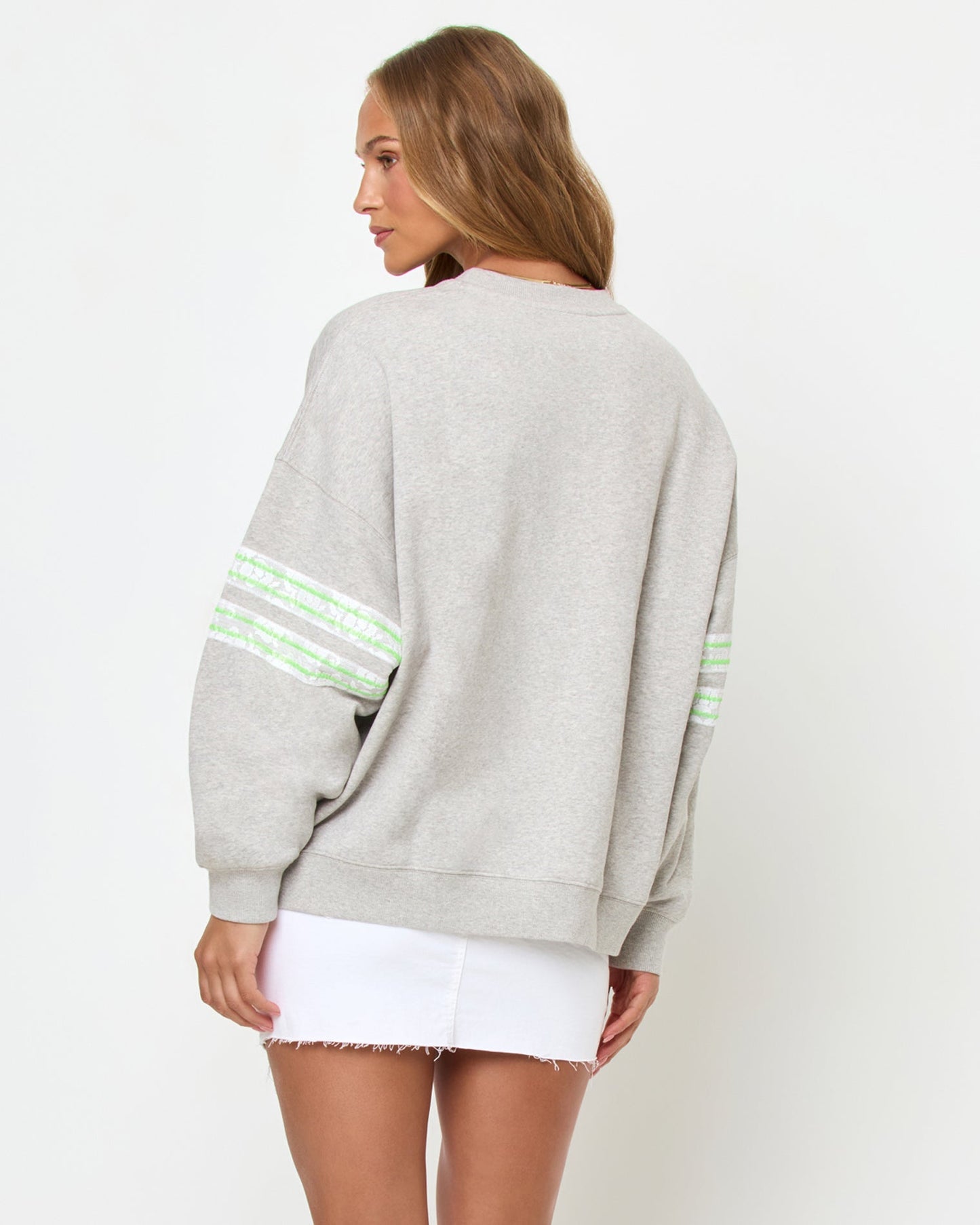 LSPACE LSPACE Legend Sweatshirt - Limeade - Clothing|Active