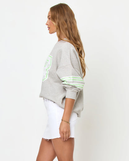 LSPACE LSPACE Legend Sweatshirt - Limeade - Clothing|Active