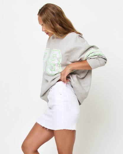 LSPACE LSPACE Legend Sweatshirt - Limeade - Clothing|Active