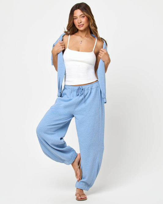 LSPACE LSPACE Fleur Pant - Heather Chambray - Clothing|Swim
