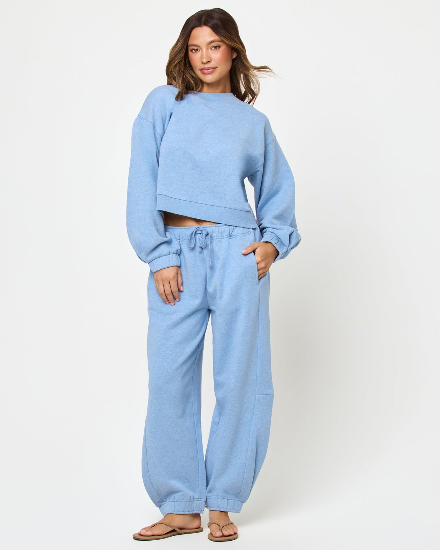 LSPACE LSPACE Fleur Pant - Heather Chambray - Clothing|Swim