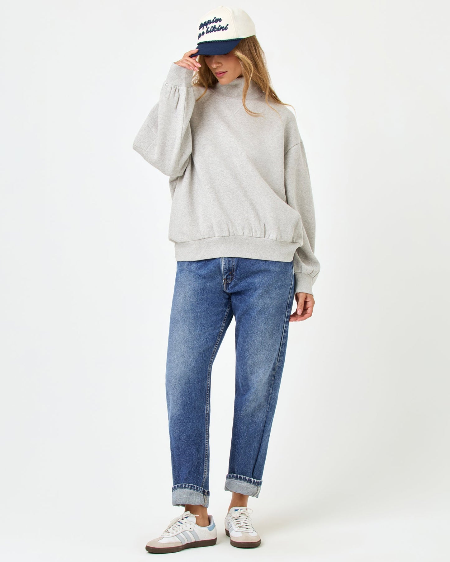 LSPACE LSPACE Crush Sweatshirt - Heather Gray - Clothing|Active