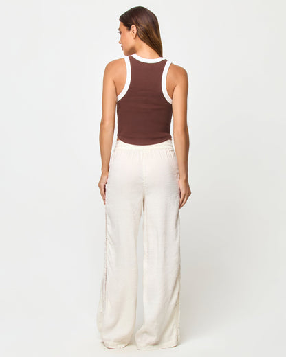 LSPACE LSPACE Ash Tank - Espresso-Cream - Clothing|Swim