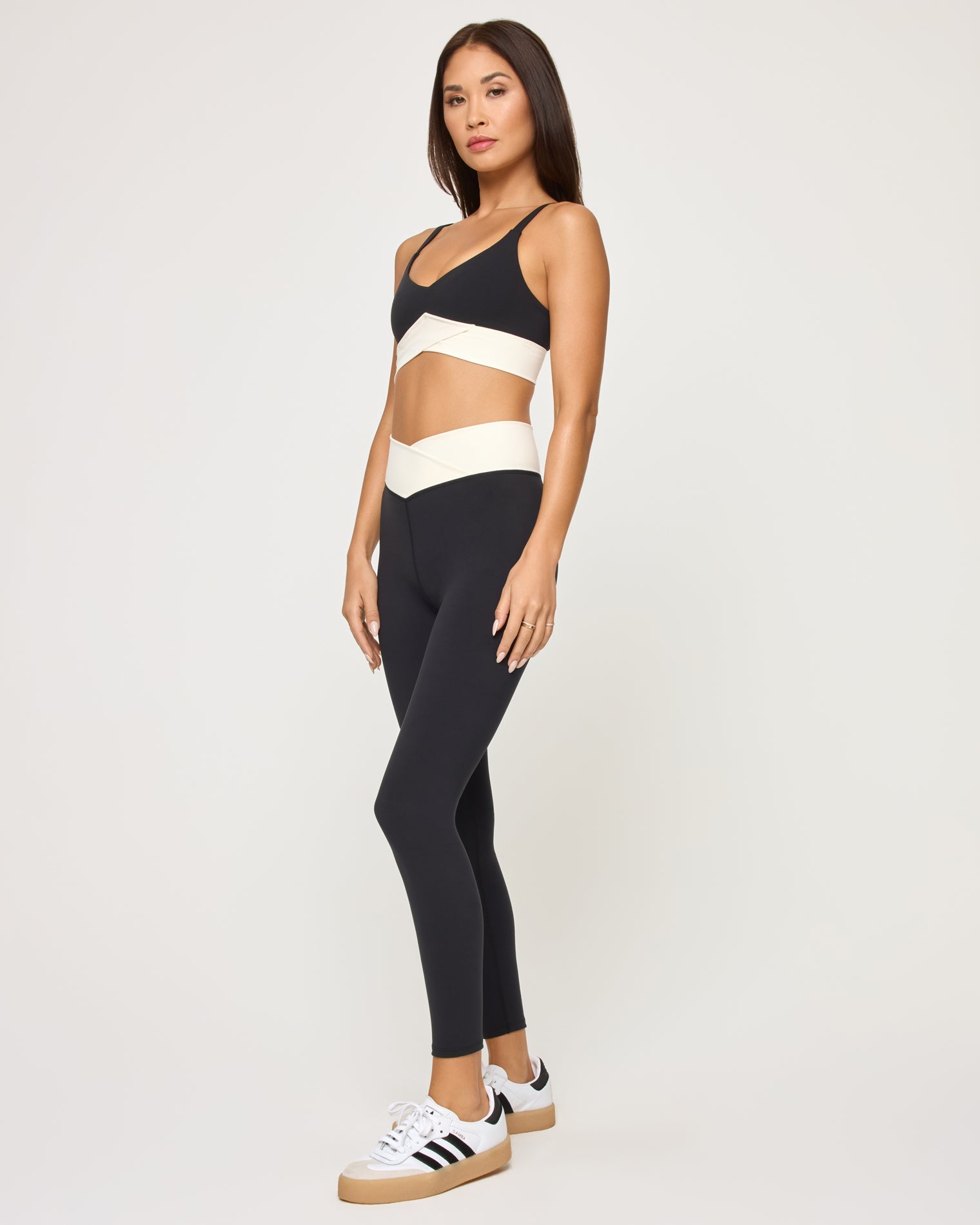 LSPACE LSPACE Unmatched Legging - Plum-Cream - Clothing|Active