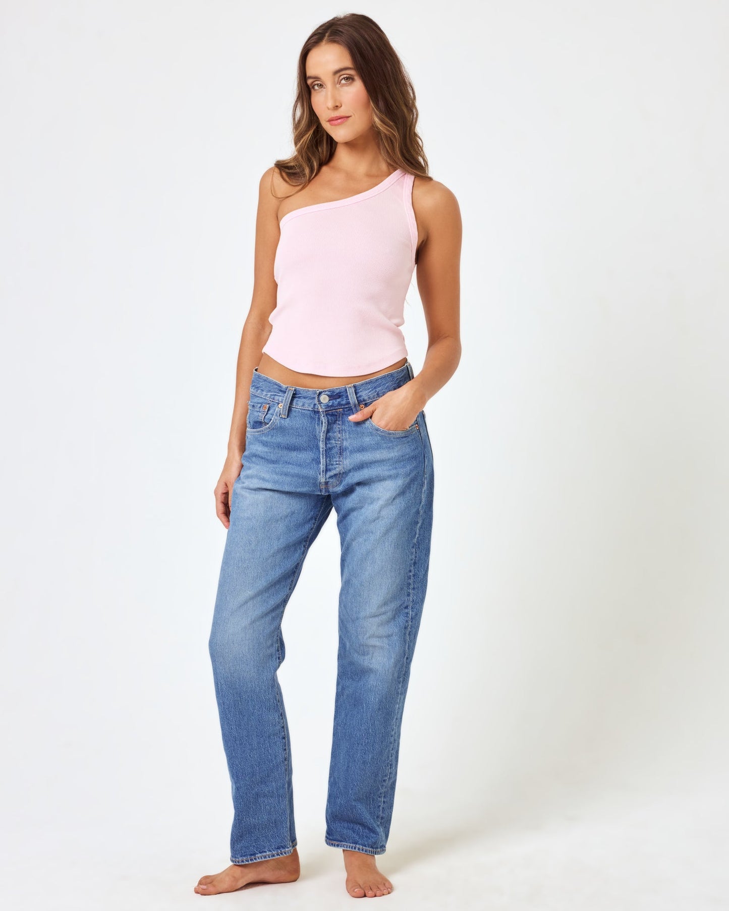 LSPACE LSPACE Kylie Tank - Petal - Clothing