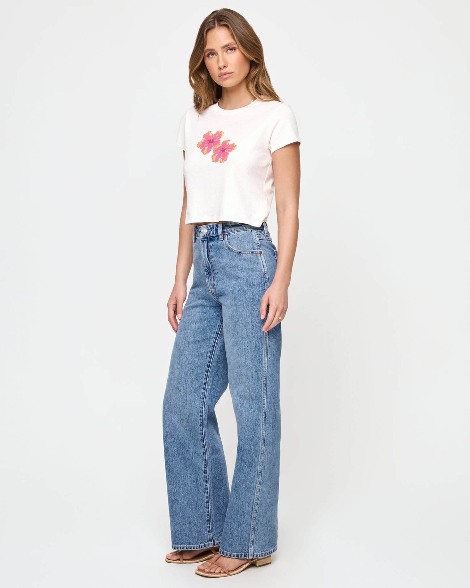 LSPACE LSPACE Merci Baby Tee - Maui Babe - Clothing
