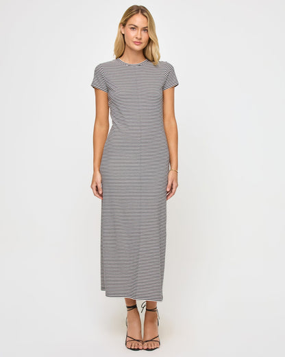 LSPACE LSPACE Sloane Dress - Black-Cream - Clothing|Swim