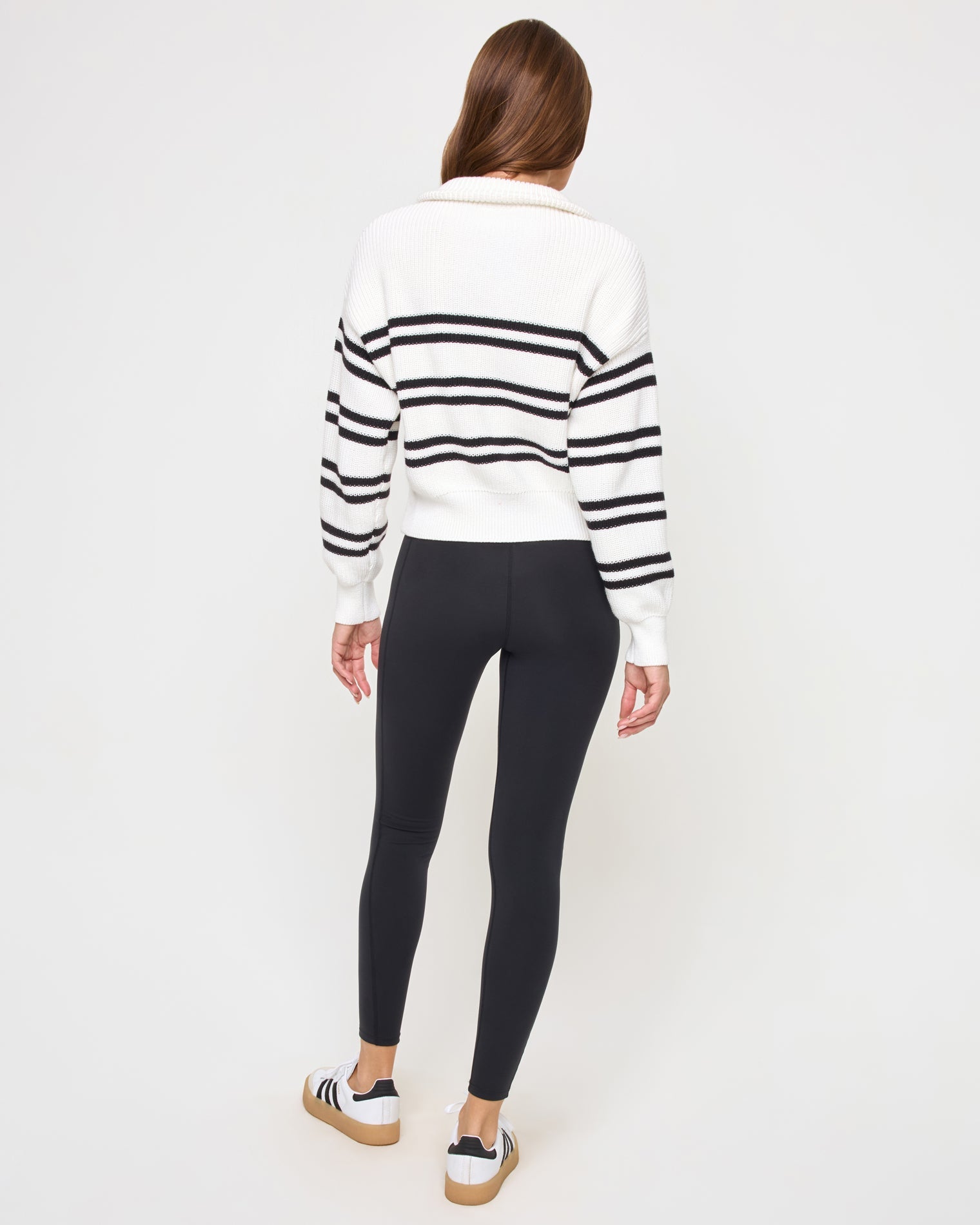 LSPACE LSPACE Ultra Sweater - Black-White - Clothing|Active|Swim