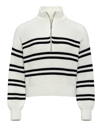 LSPACE LSPACE Ultra Sweater - Black-White - Clothing|Active|Swim