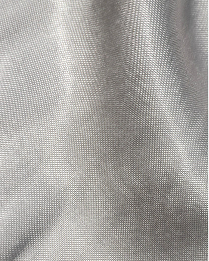 LSPACE Silver Satin Midi Dress - LSPACE Joanna Dress - Clothing