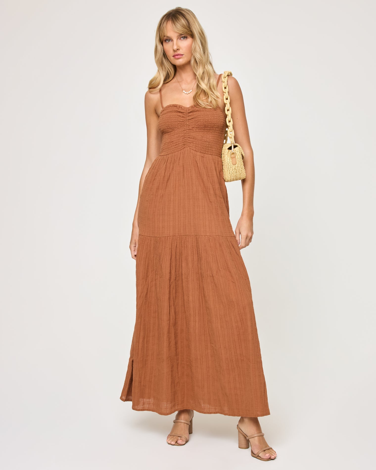 LSPACE LSPACE Mallorca Dress - Brown Sugar - Clothing|Swim