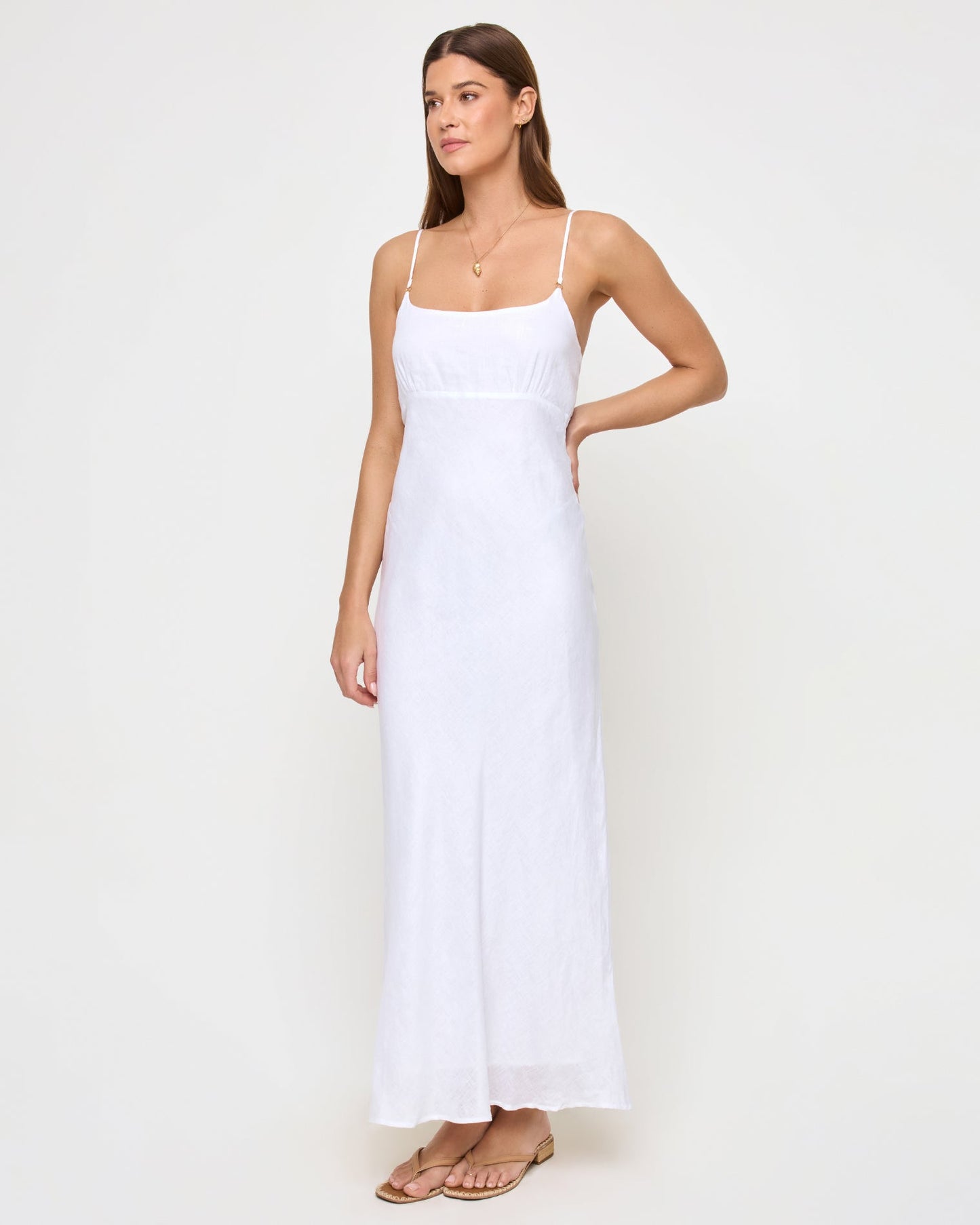 LSPACE Moonrise Maxi - White - Clothing|Swim