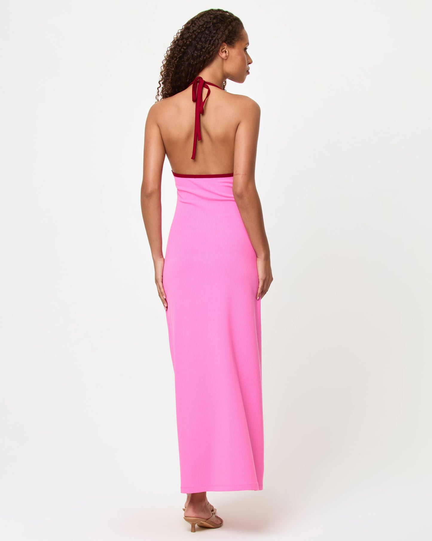 LSPACE LSPACE Shea Maxi Dress - Hottest Pink-Simmer - Clothing