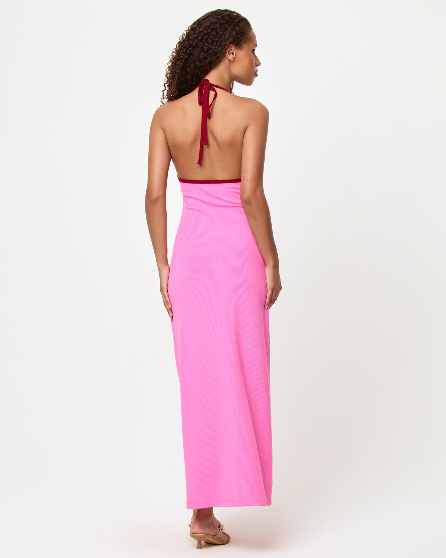 LSPACE LSPACE Shea Maxi Dress - Hottest Pink-Simmer - Clothing