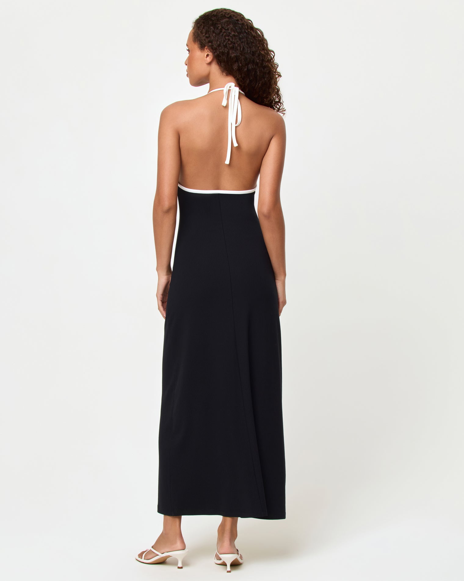 LSPACE LSPACE Shea Maxi Dress - Black-Cream - Clothing|Swim