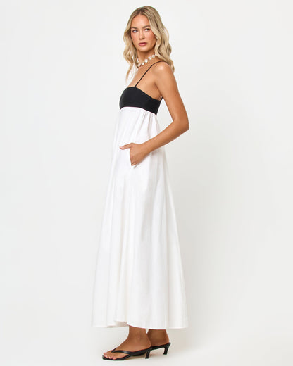 LSPACE LSPACE Raveena Dress - Black-Cream - Clothing|Swim