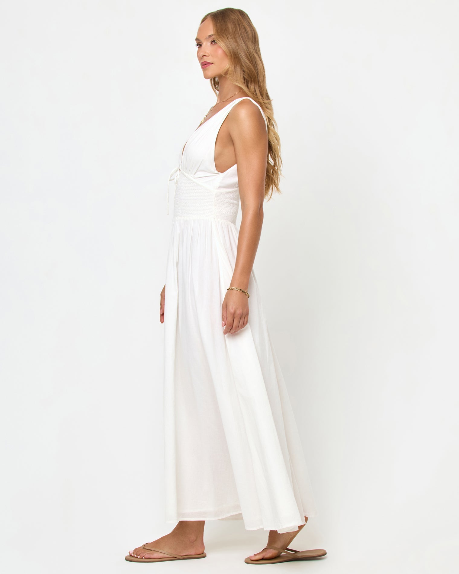 LSPACE LSPACE Emmaline Maxi Dress - Cream - Clothing|Swim