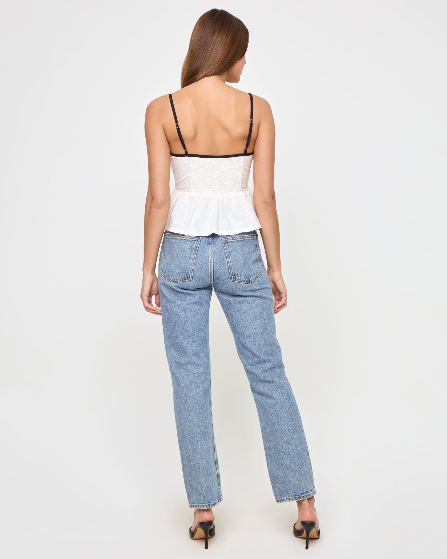 LSPACE LSPACE Agnes Top - Cream-Black - Clothing