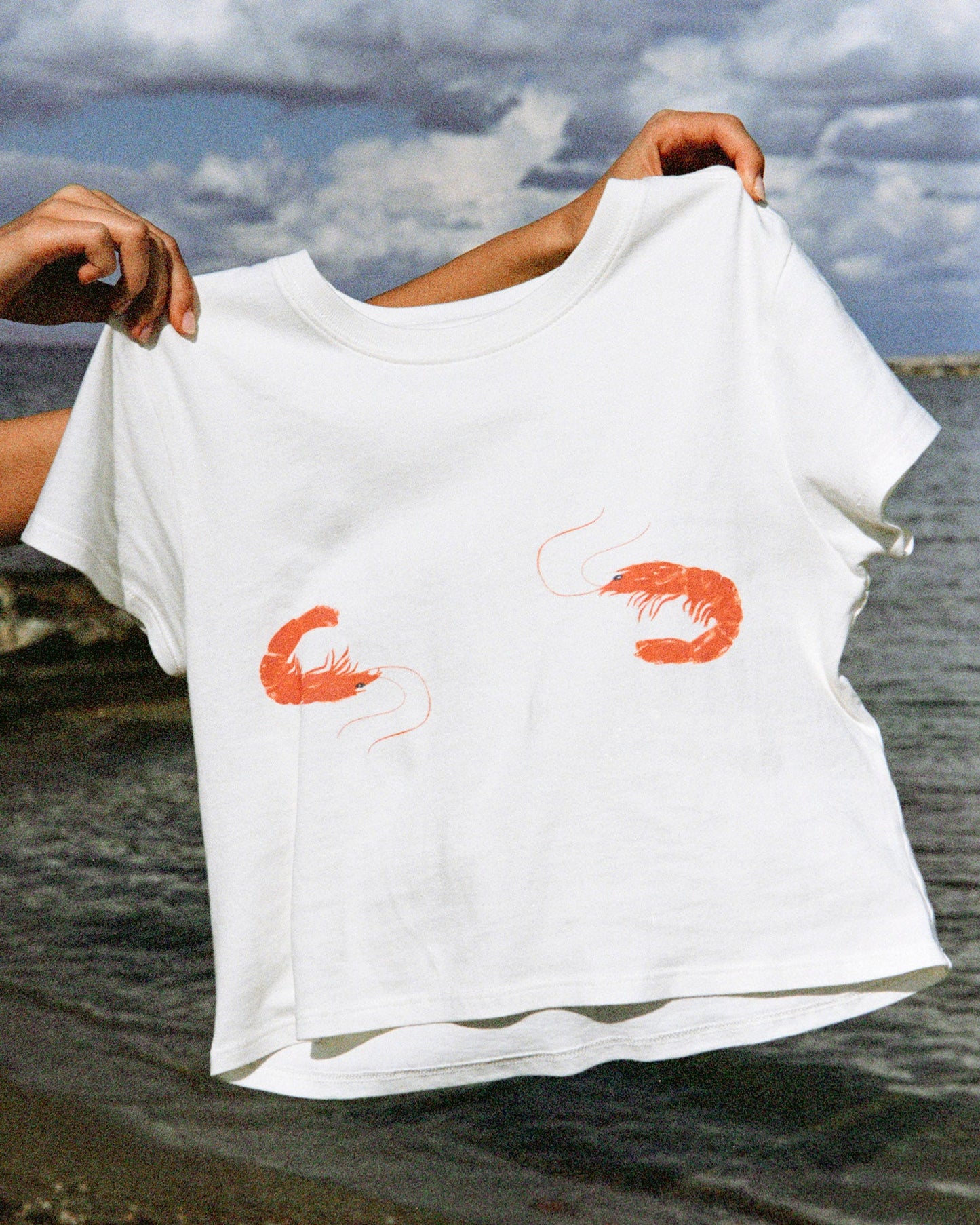 LSPACE LSPACE Merci Baby Tee - Shrimp - Clothing|Swim