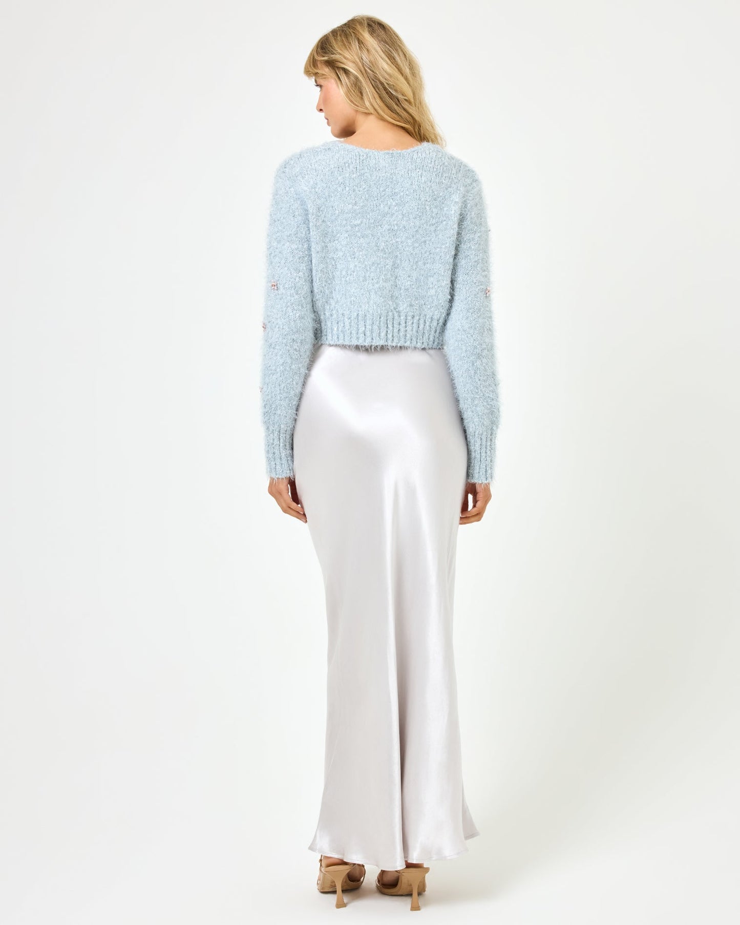 LSPACE LSPACE Crystal Cardigan - Dove - Clothing