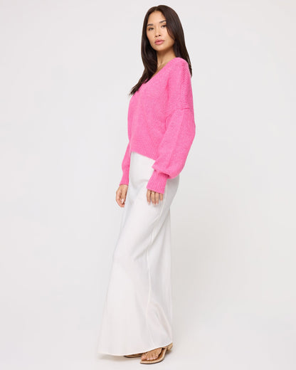 LSPACE LSPACE Icon Pullover - Bubblegum Pink - Clothing