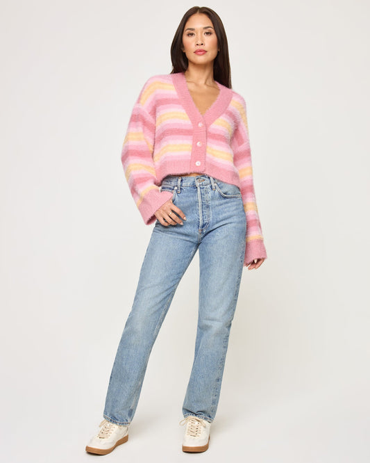 LSPACE LSPACE Daybreak Cardigan - Daybreak Stripe - Clothing