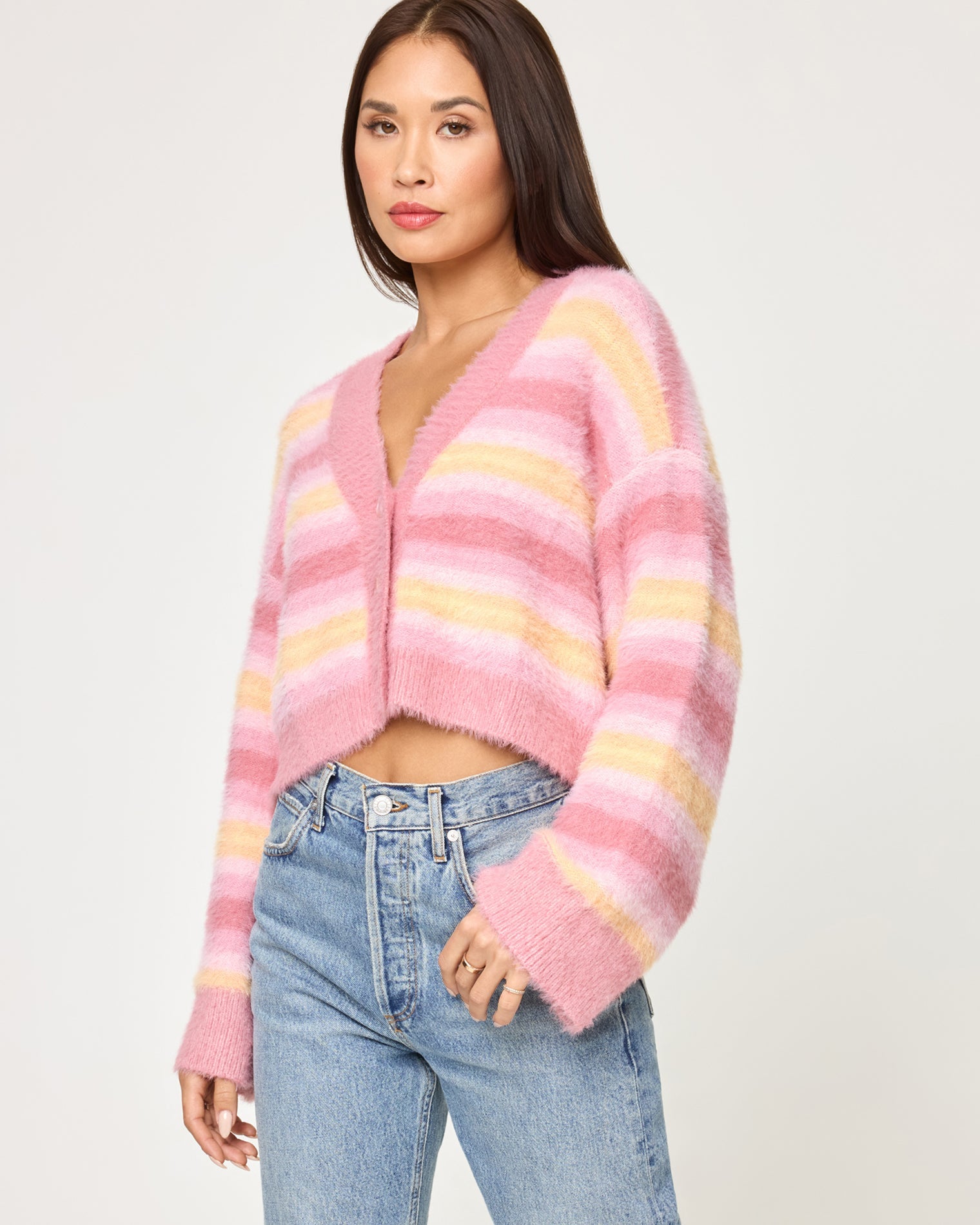 LSPACE LSPACE Daybreak Cardigan - Daybreak Stripe - Clothing