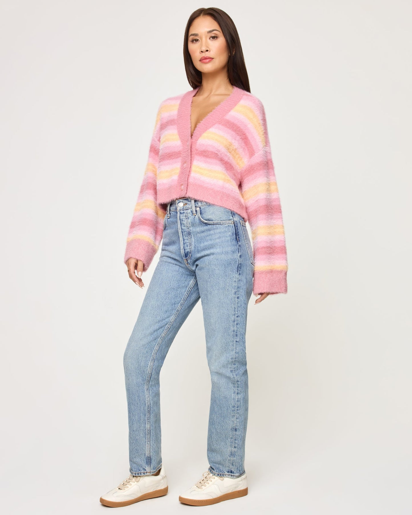 LSPACE LSPACE Daybreak Cardigan - Daybreak Stripe - Clothing
