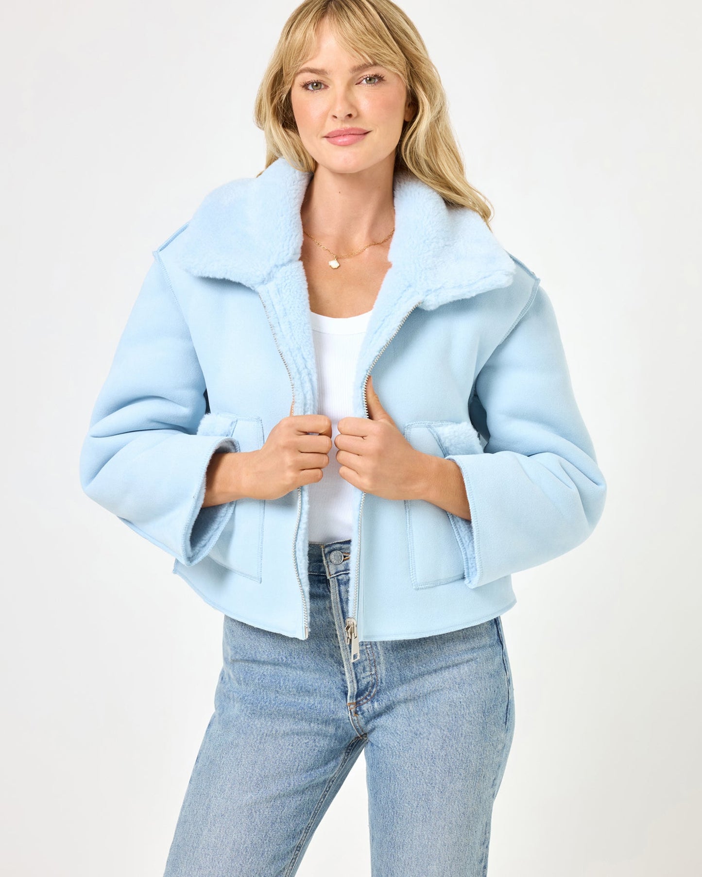 LSPACE LSPACE Kalina Jacket - Ice Blue - Clothing