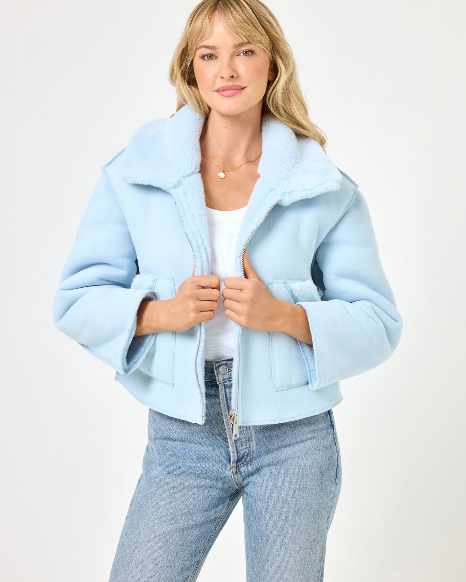 LSPACE LSPACE Kalina Jacket - Ice Blue - Clothing