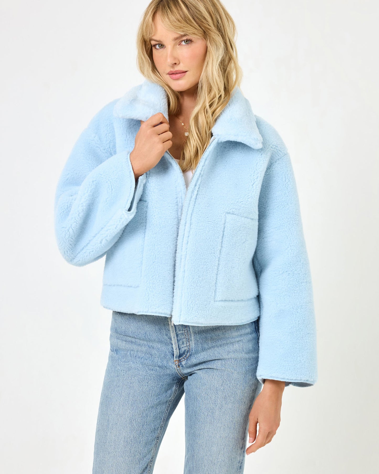 LSPACE LSPACE Kalina Jacket - Ice Blue - Clothing